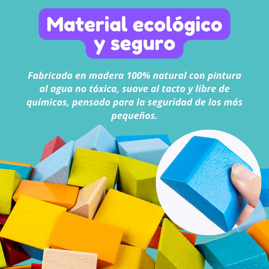 Miniatura 8 de PUZZLE 3D DE MADERA PARA NIÑO MONTESSORI